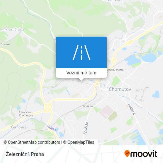 Železniční mapa