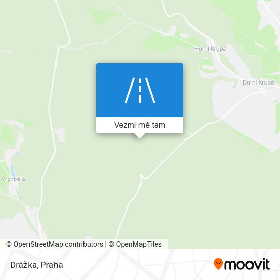 Drážka mapa