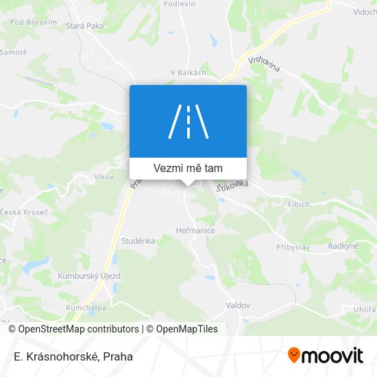 E. Krásnohorské mapa