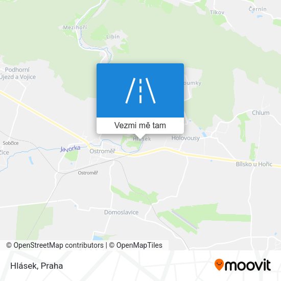 Hlásek mapa