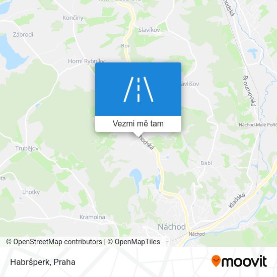 Habršperk mapa