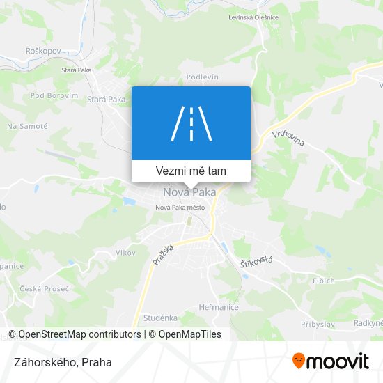 Záhorského mapa
