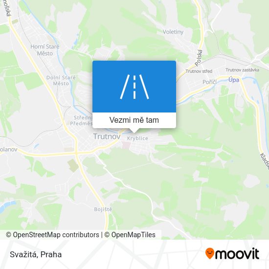 Svažitá mapa