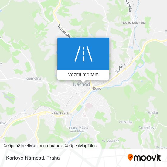 Karlovo Náměstí mapa