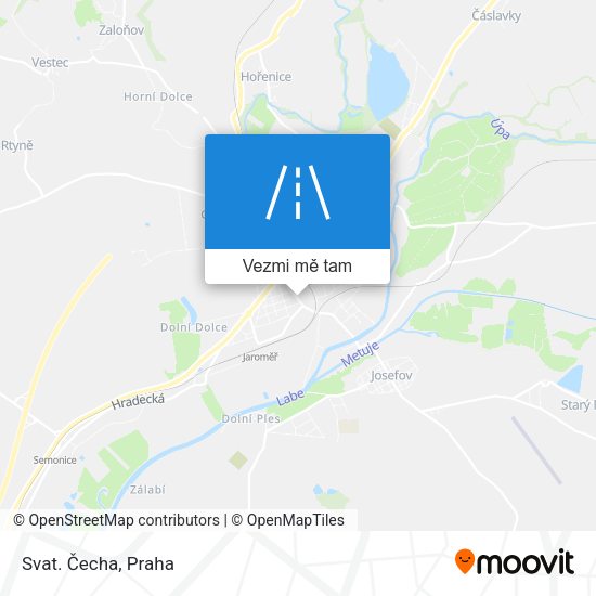 Svat. Čecha mapa
