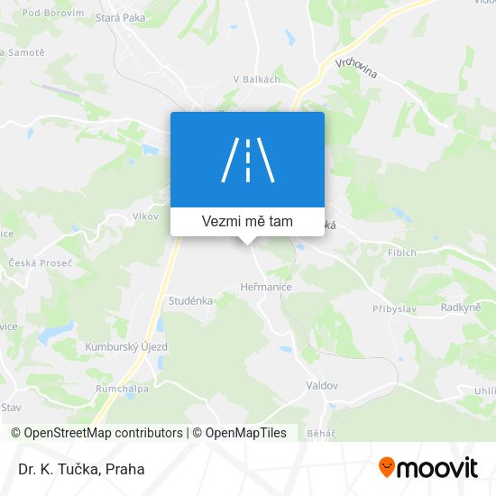 Dr. K. Tučka mapa