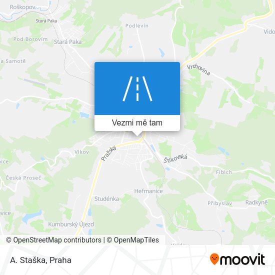 A. Staška mapa