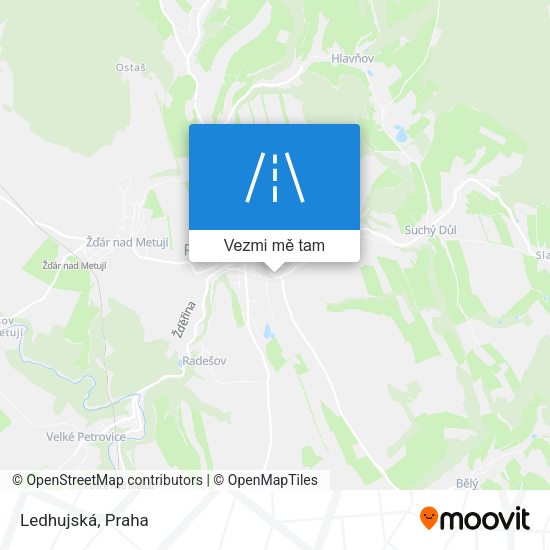 Ledhujská mapa