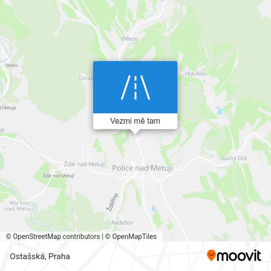 Ostašská mapa