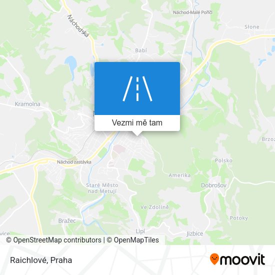 Raichlové mapa