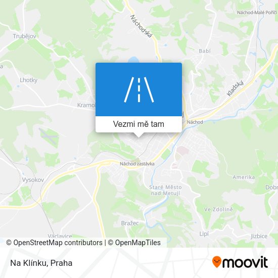 Na Klínku mapa