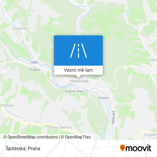 Špitálská mapa