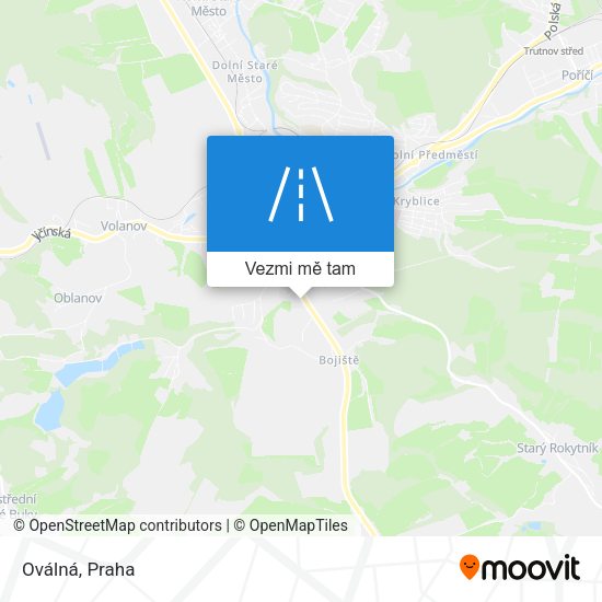Oválná mapa