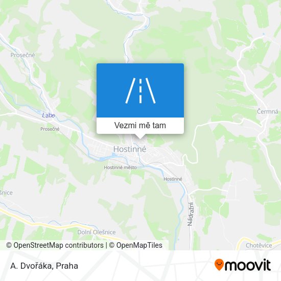 A. Dvořáka mapa