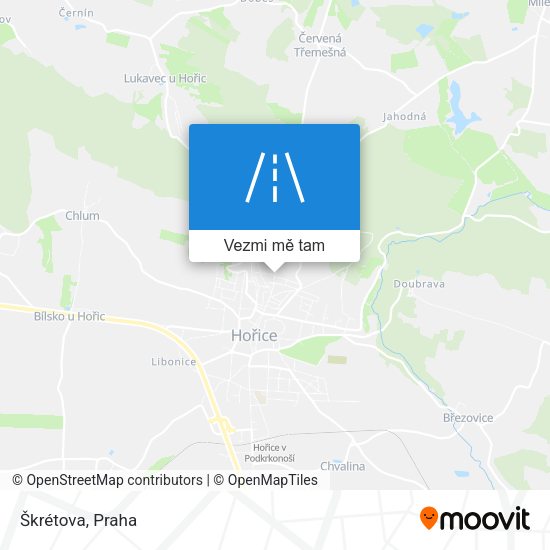 Škrétova mapa