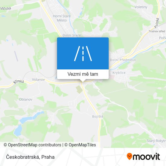 Českobratrská mapa