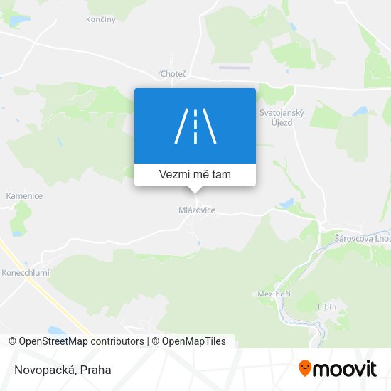 Novopacká mapa