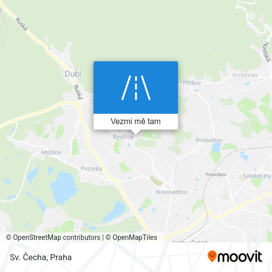 Sv. Čecha mapa