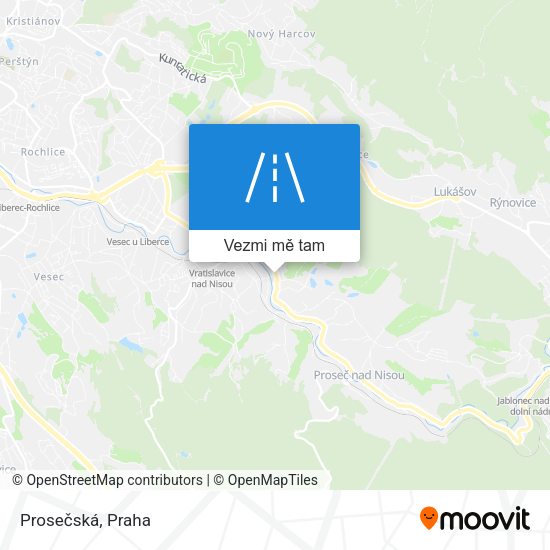 Prosečská mapa