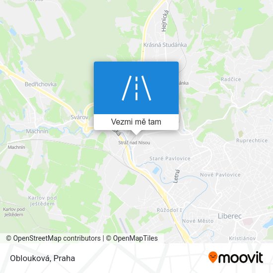 Oblouková mapa