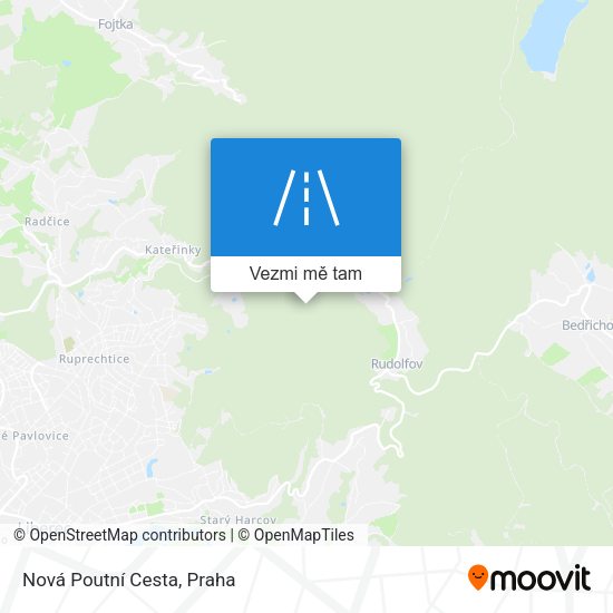 Nová Poutní Cesta mapa