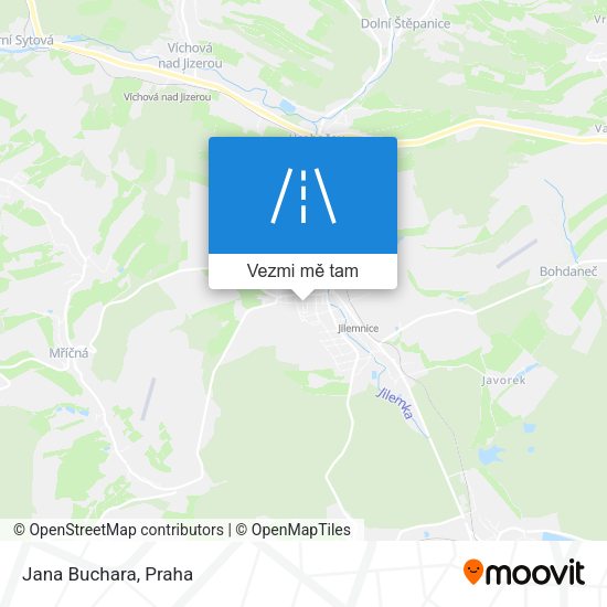 Jana Buchara mapa