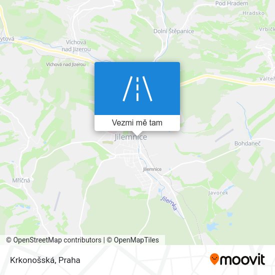 Krkonošská mapa