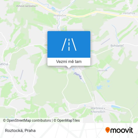Roztocká mapa