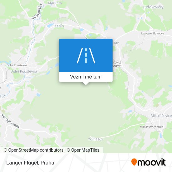 Langer Flügel mapa