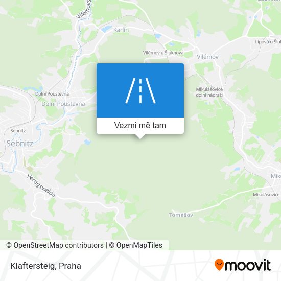 Klaftersteig mapa