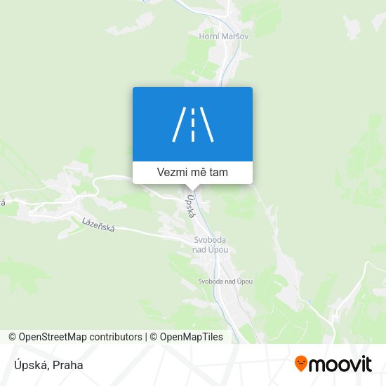 Úpská mapa