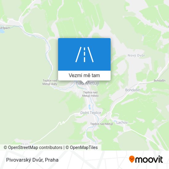 Pivovarský Dvůr mapa