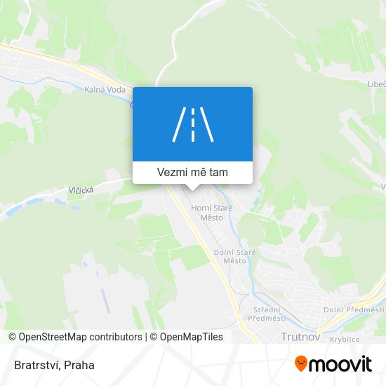 Bratrství mapa