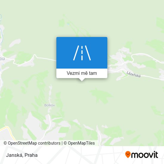 Janská mapa