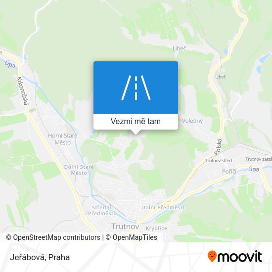 Jeřábová mapa