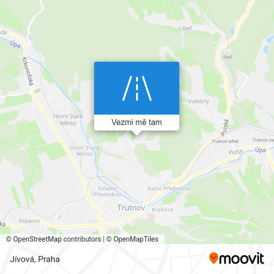 Jívová mapa