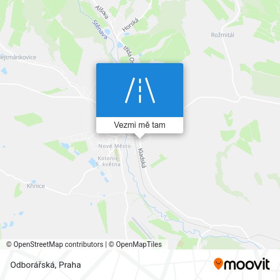 Odborářská mapa