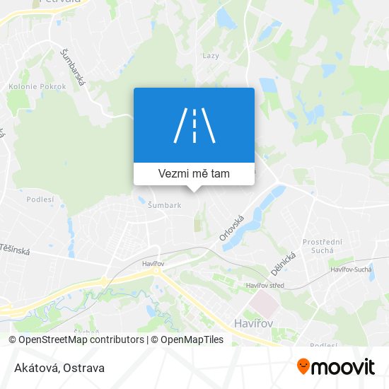 Akátová mapa