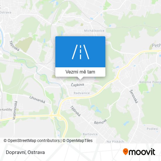 Dopravní mapa