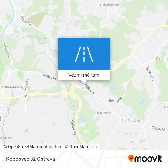 Kopcovecká mapa