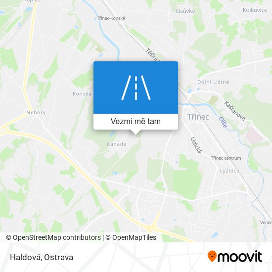 Haldová mapa