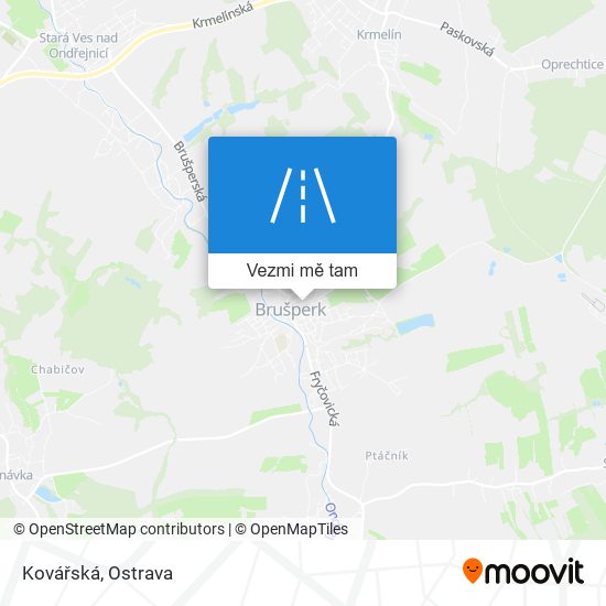 Kovářská mapa