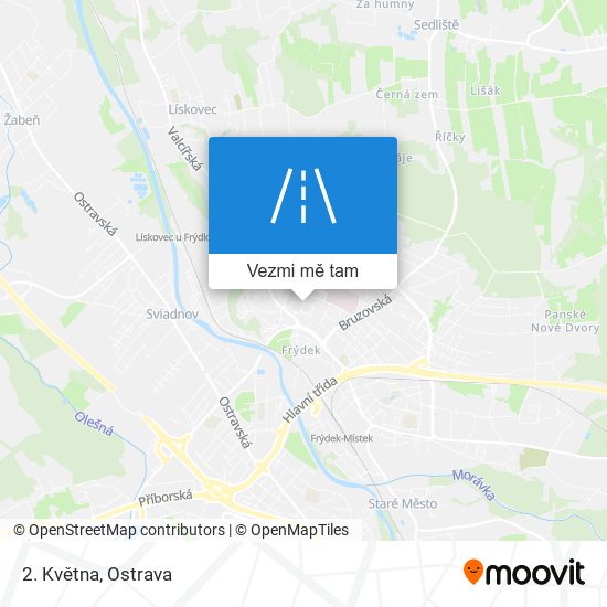 2. Května mapa