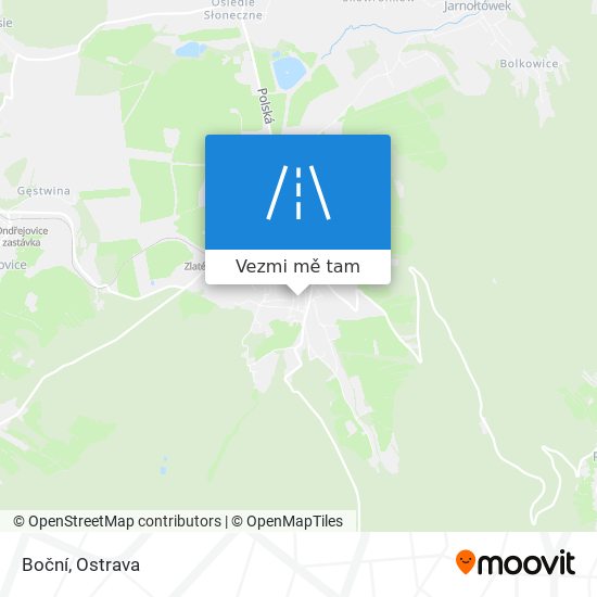 Boční mapa