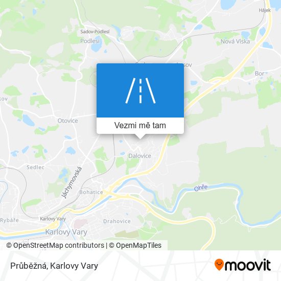 Průběžná mapa