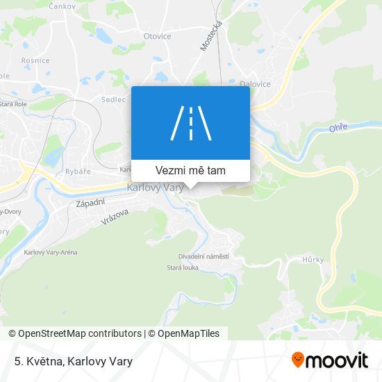 5. Května mapa