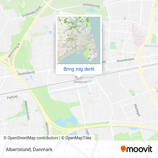 Albertslund kort