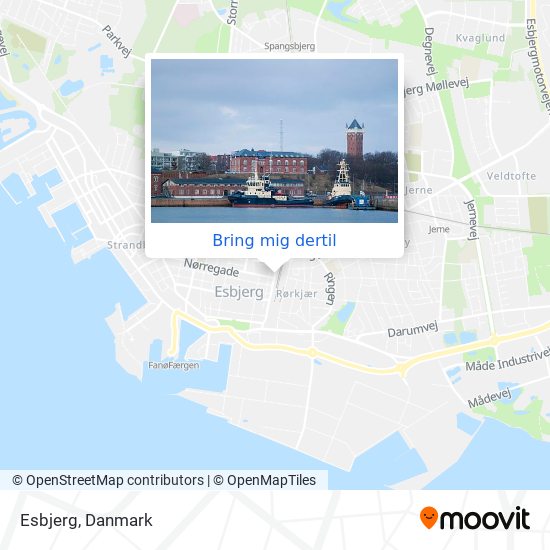 Esbjerg kort