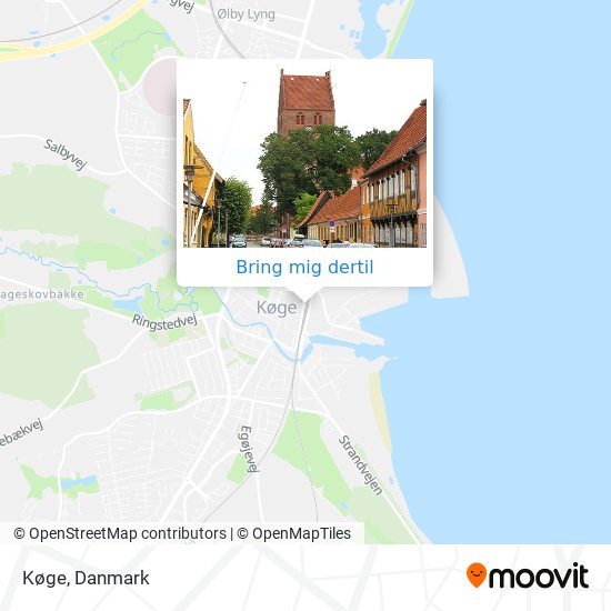 Køge kort