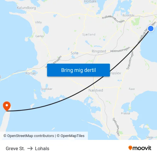 Greve St. to Lohals map